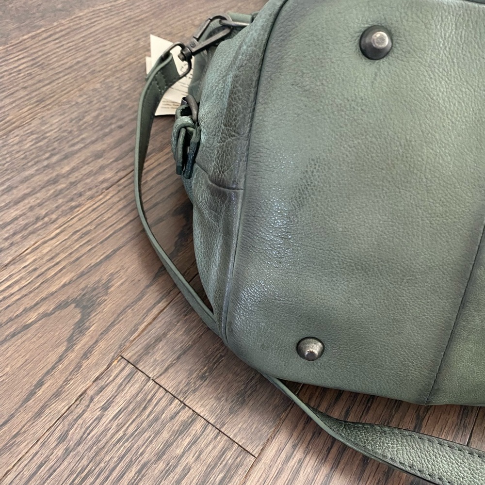 We The Free Secret Sage Green Leather Shoulder Bag - Picture 5 of 9
